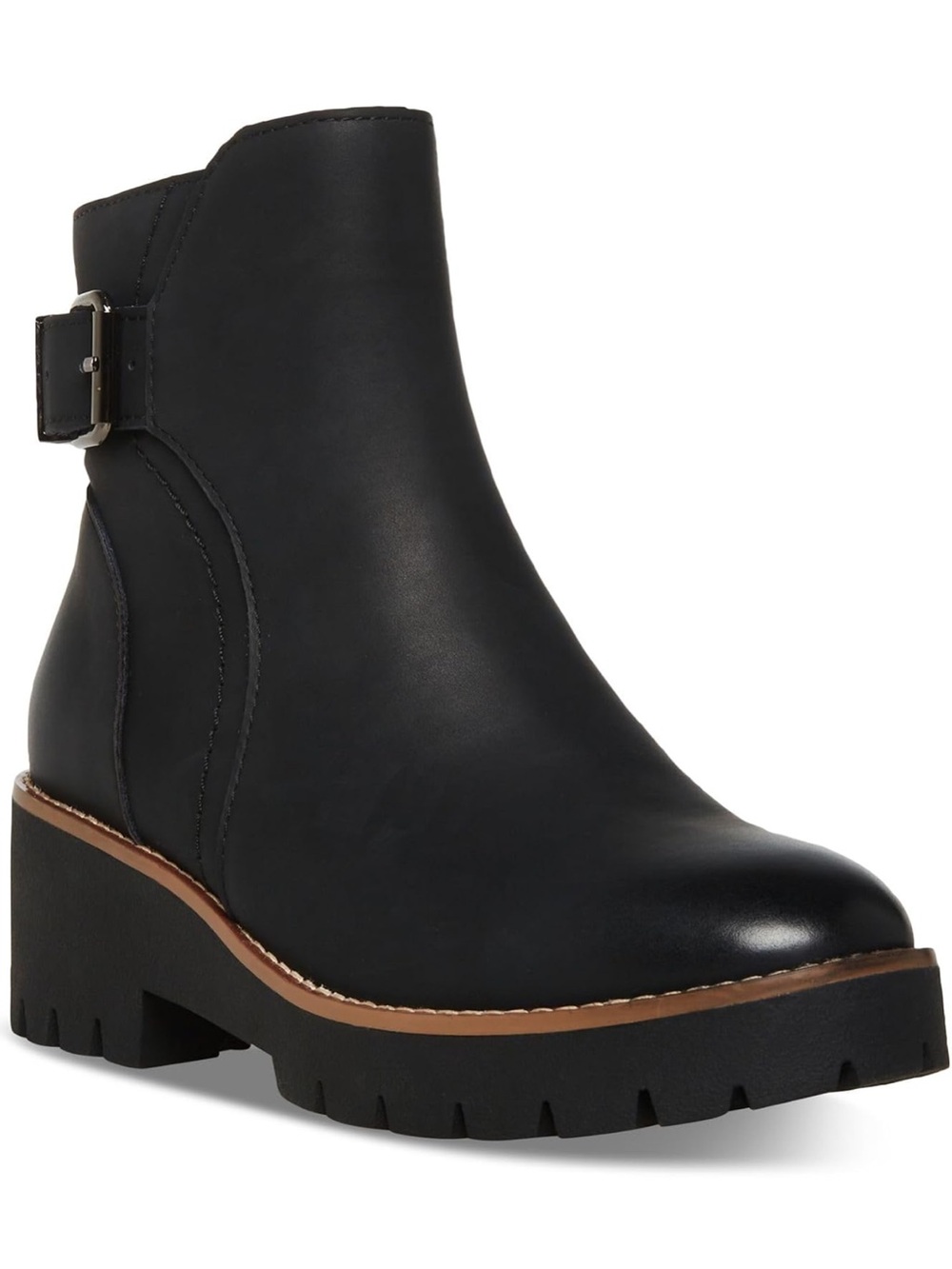 Aqua College Sz 9.5 Desiree Black Nubuck Waterproof • NIB